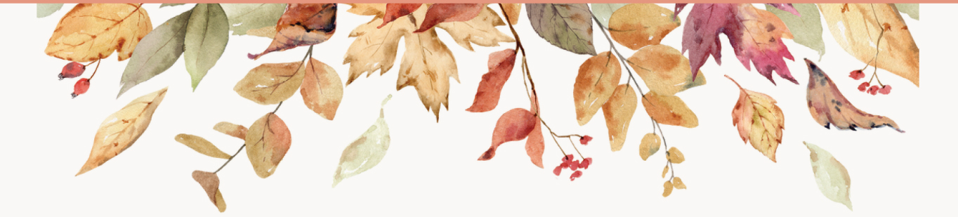 border fall leaves